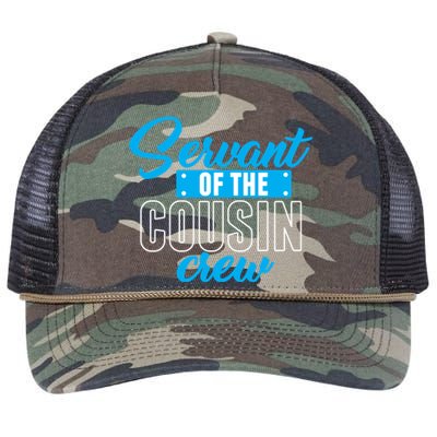 Servant Of The Cousin Crew Gift Retro Rope Trucker Hat Cap