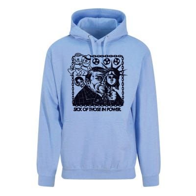 Sick Of Those In Power Unisex Surf Hoodie