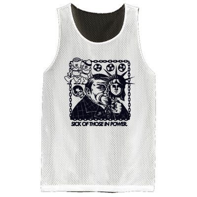 Sick Of Those In Power Mesh Reversible Basketball Jersey Tank