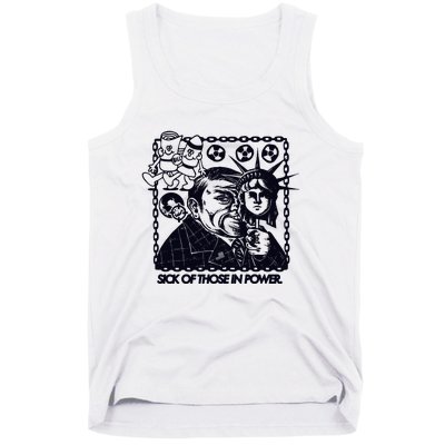 Sick Of Those In Power Tank Top