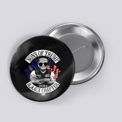 Sons Of Trump Maga Chapter 2024 Biker For Trump Button