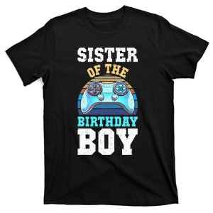 Sister of the Birthday Matching Video Gamer Birthday T-Shirt