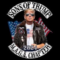 Sons Of Trump Maga Chapter 2024 7-Panel Snapback Hat