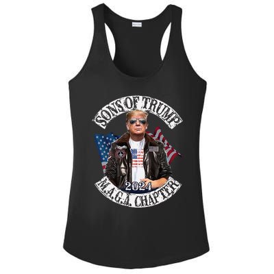 Sons Of Trump Maga Chapter 2024 Ladies PosiCharge Competitor Racerback Tank