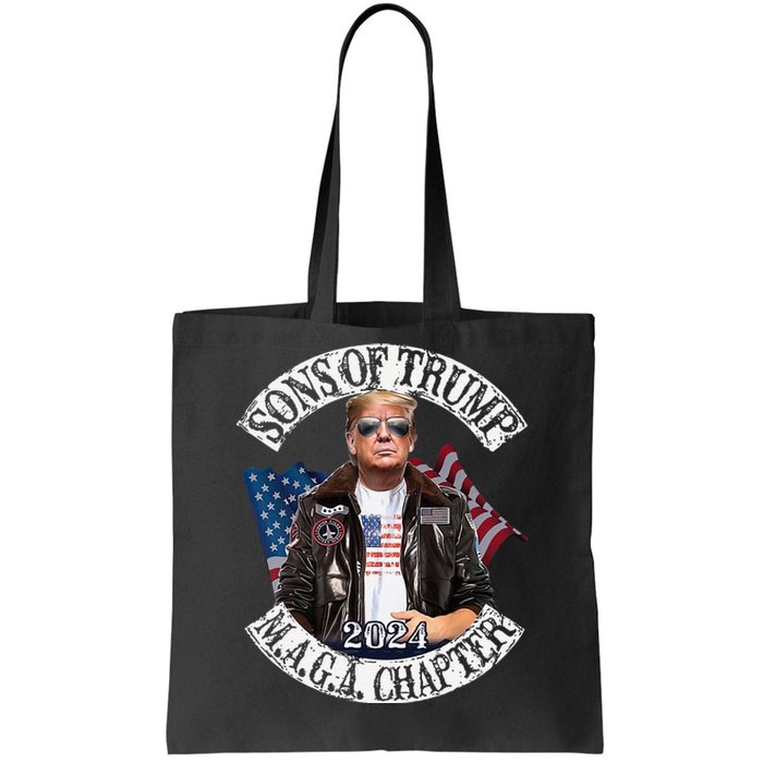 Sons Of Trump Maga Chapter 2024 Tote Bag