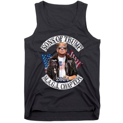 Sons Of Trump Maga Chapter 2024 Tank Top