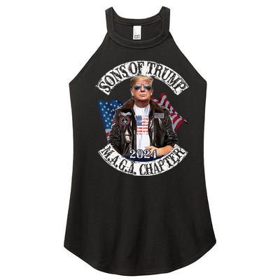 Sons Of Trump Maga Chapter 2024 Women’s Perfect Tri Rocker Tank