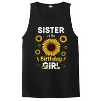 Sister Of The Birthday Sunflower Party Family Matching PosiCharge Competitor Tank