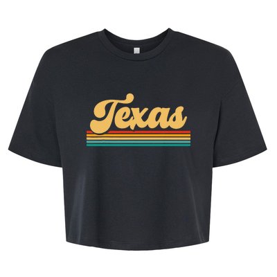 State of Texas Bella+Canvas Jersey Crop Tee