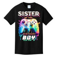 Sister Of The Birthday Boy Matching Video Game Birthday Kids T-Shirt