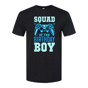 Squad Of The Birthday Boy Matching Video Gamer Birthday Softstyle CVC T-Shirt