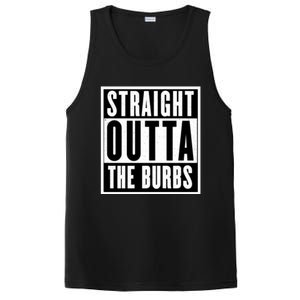 Straight Outta The Burbs Straight Outta The Suburbs Cool Gift PosiCharge Competitor Tank