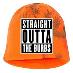 Straight Outta The Burbs Straight Outta The Suburbs Cool Gift Kati - Camo Knit Beanie