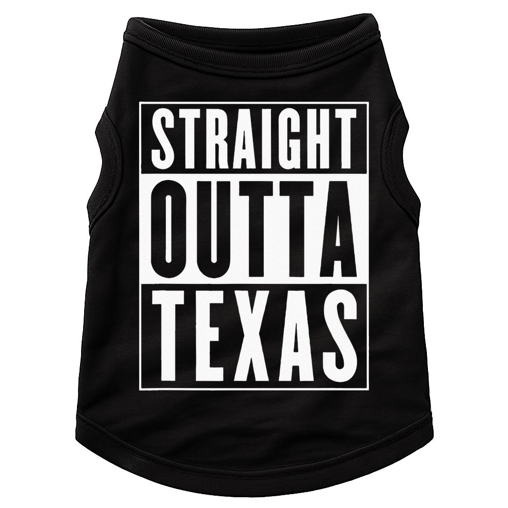 Straight Outta Texas Doggie Tank