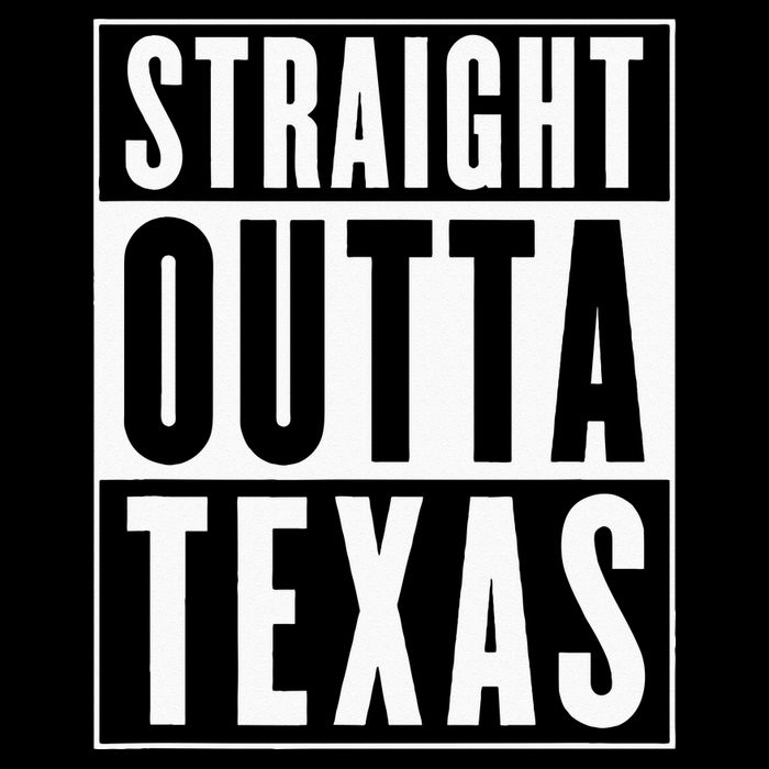Straight Outta Texas Cooling Performance Crew T-Shirt