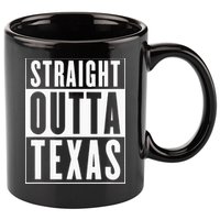 Straight Outta Texas 11oz C Handle Ceramic Mug