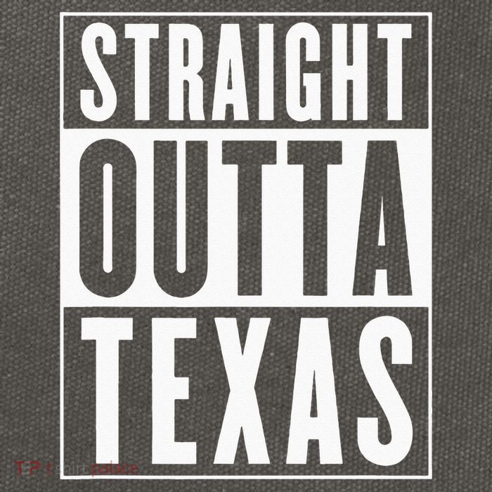 Straight Outta Texas Cotton Canvas Backpack