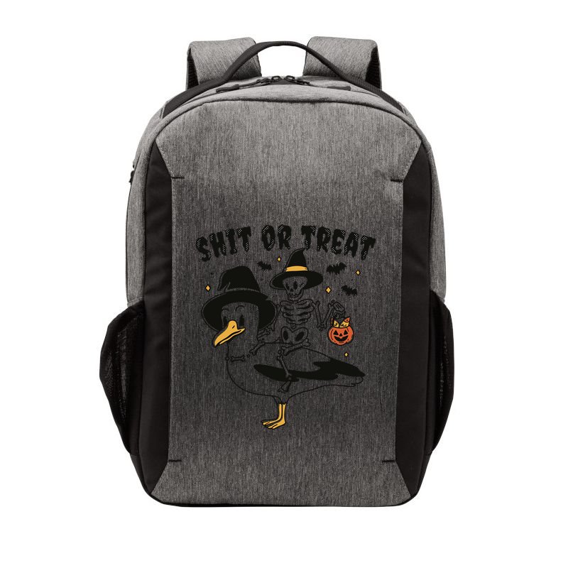 Shit Or Treat Funny Halloween Vector Backpack