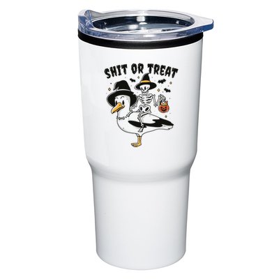 Shit Or Treat Funny Halloween Tumbler
