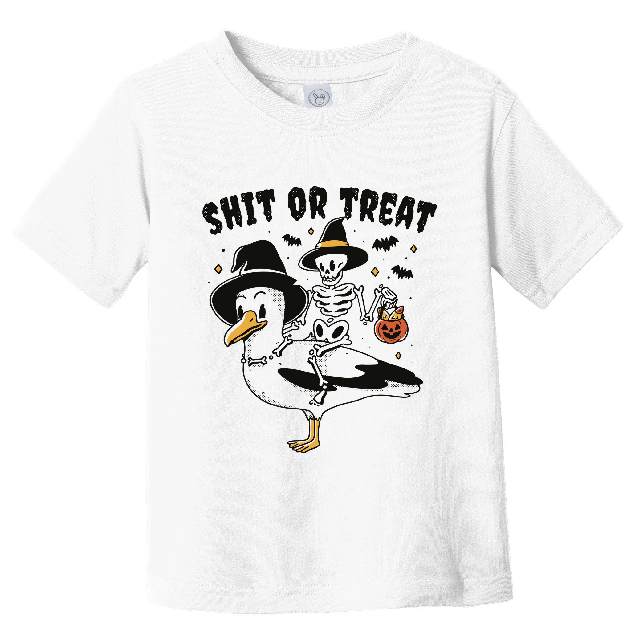 Shit Or Treat Funny Halloween Toddler T-Shirt