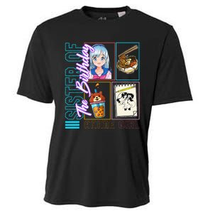 Sister Of The Birthday Anime Girl Anime Otaku Girl Japan Ka Cooling Performance Crew T-Shirt