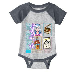 Sister Of The Birthday Anime Girl Anime Otaku Girl Japan Ka Infant Baby Jersey Bodysuit