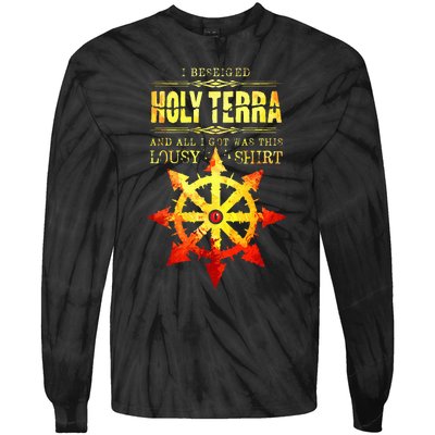 Siege of Terra Chaos Heresy Space Marine Tie-Dye Long Sleeve Shirt