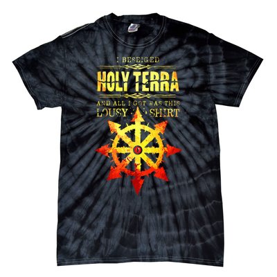 Siege of Terra Chaos Heresy Space Marine Tie-Dye T-Shirt