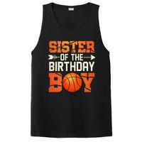 Sister Of The Birthday Basketball Mother Mom Funny PosiCharge Competitor Tank