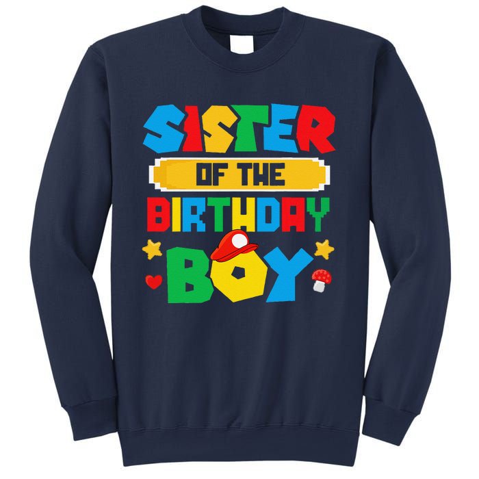 Sister Of The Birthday Boy Game Gaming Family Matching Sweatshirt