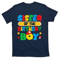 Sister Of The Birthday Boy Game Gaming Family Matching T-Shirt