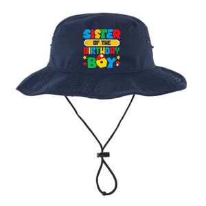 Sister Of The Birthday Boy Game Gaming Family Matching Legacy Cool Fit Booney Bucket Hat