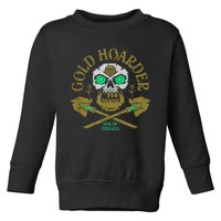 Sea Of Thieves Gold Hoarder Emerald Skull Crossed Spades Toddler Sweatshirt