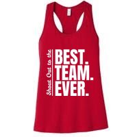 Shout Out To Best Team Ever Employee Appreciation Team Womens Tank Top