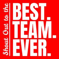 Shout Out To Best Team Ever Employee Appreciation Team Visor