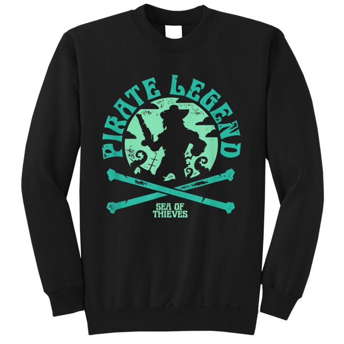 Sea Of Thieves Pirate Sunset Legend Crossed Bones Sweatshirt