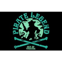 Sea Of Thieves Pirate Sunset Legend Crossed Bones Bumper Sticker