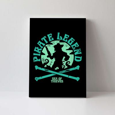 Sea Of Thieves Pirate Sunset Legend Crossed Bones Canvas