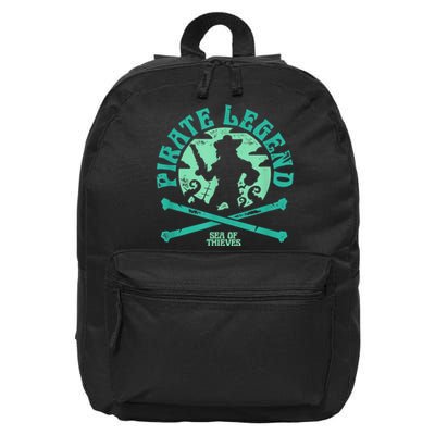 Sea Of Thieves Pirate Sunset Legend Crossed Bones 16 in Basic Backpack