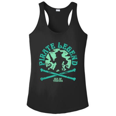 Sea Of Thieves Pirate Sunset Legend Crossed Bones Ladies PosiCharge Competitor Racerback Tank