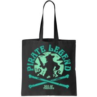 Sea Of Thieves Pirate Sunset Legend Crossed Bones Tote Bag