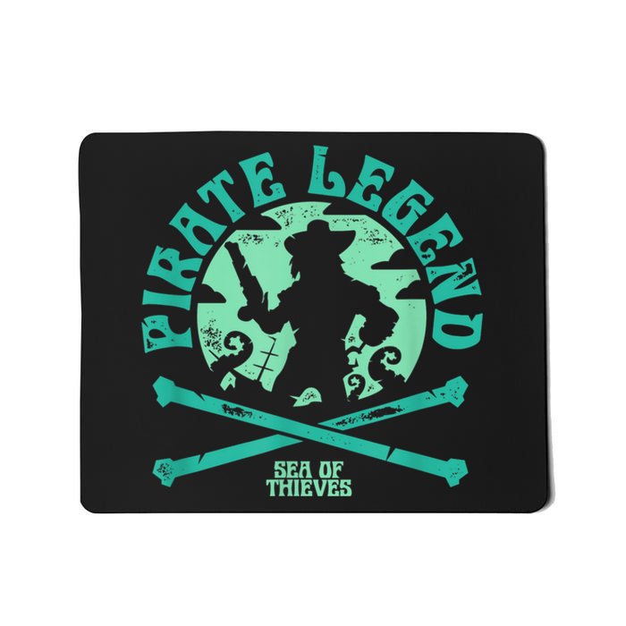 Sea Of Thieves Pirate Sunset Legend Crossed Bones Mousepad