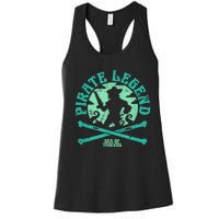 Sea Of Thieves Pirate Sunset Legend Crossed Bones Women's Racerback Tank