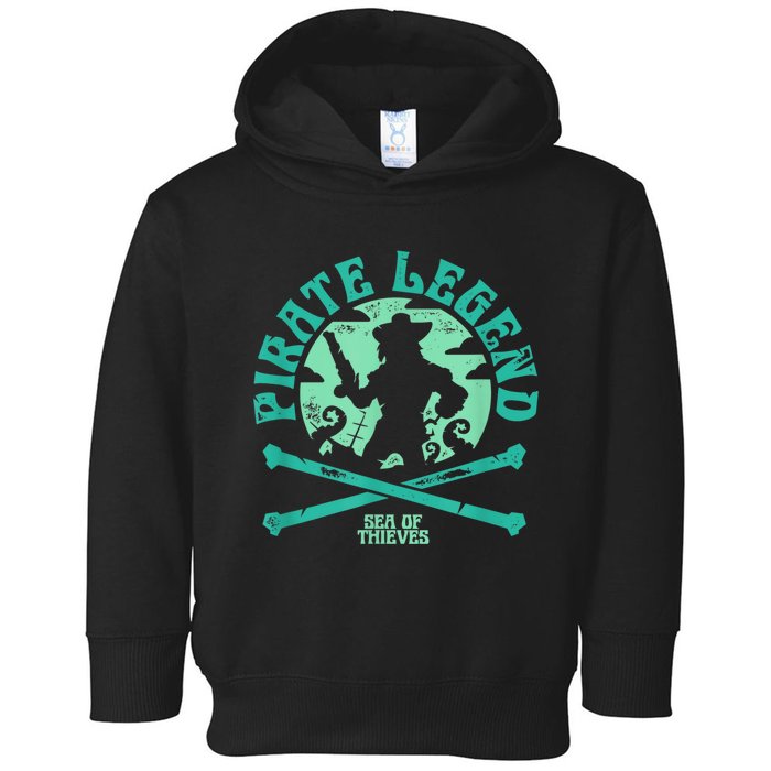 Sea Of Thieves Pirate Sunset Legend Crossed Bones Toddler Hoodie