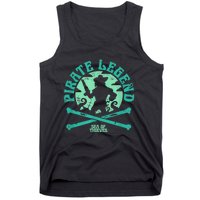 Sea Of Thieves Pirate Sunset Legend Crossed Bones Tank Top