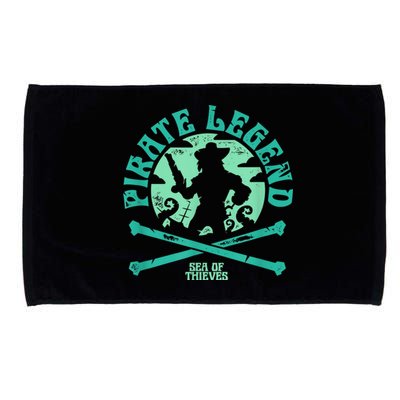 Sea Of Thieves Pirate Sunset Legend Crossed Bones Microfiber Hand Towel