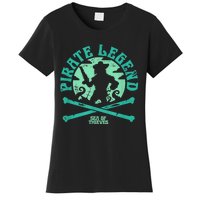 Sea Of Thieves Pirate Sunset Legend Crossed Bones Women's T-Shirt