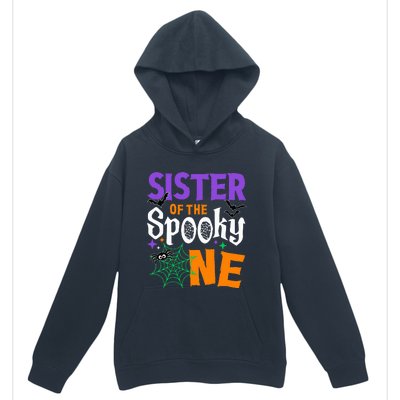 Sister Of The Spooky One Halloween 1st Birthday Urban Pullover Hoodie