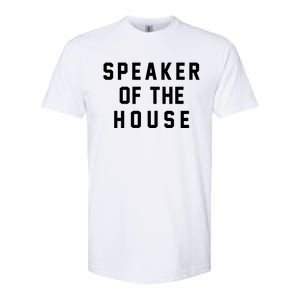 Speaker Of The House Shirt Funny Political Parody Softstyle CVC T-Shirt