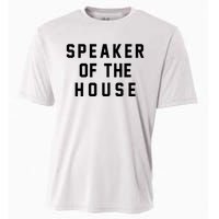 Speaker Of The House Shirt Funny Political Parody Cooling Performance Crew T-Shirt